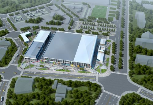 虎門會(huì)展中心鳥瞰圖01